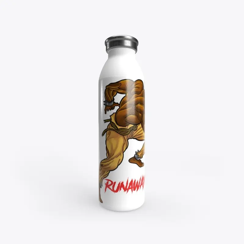 RAS White Stainless Steel Water Bottle